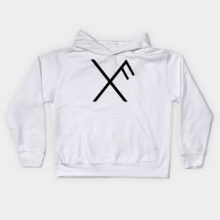 Good Luck Rune Kids Hoodie